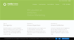 Desktop Screenshot of mediameets.de